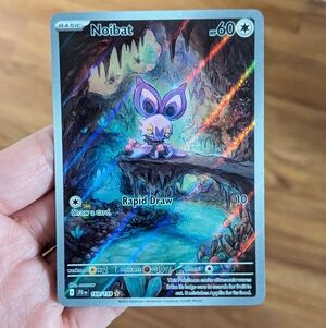Pokemon Card Noibat Illustration Rare Card Pokemon TCG Journey Together